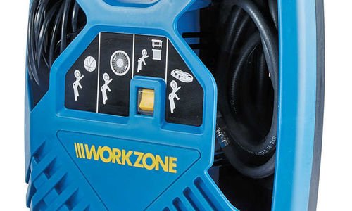 Портативен компресор Workzone 8 bar 180 л/мин моби