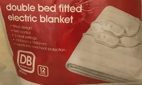Двойно електрическо одеяло 188 x 139 см Homemaker 