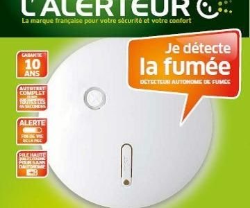 Комплект от 2 детекторa за дим L'alerteur комплект