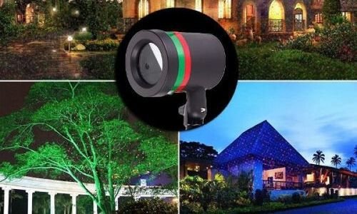 Градински лазер Outdoor Laser Projector коледен ла
