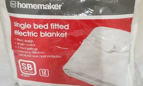 Eлектрическо одеяло 91 x 200 см Homemaker AP2050 с
