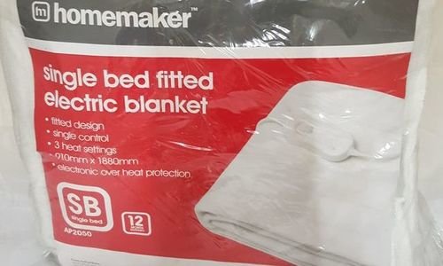 Eлектрическо одеяло 91 x 200 см Homemaker AP2050 с