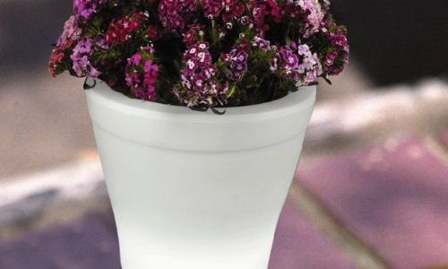 Светеща LED саксия Colour Change Plant Pot Led цве