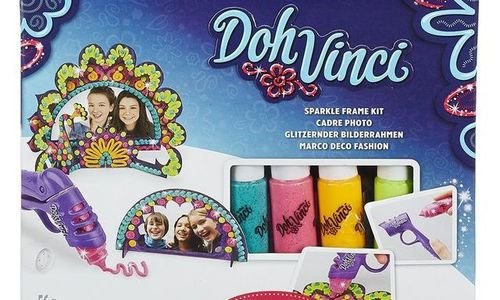 Комплект с блясък Doh Vinci Hasbro B4933 украса мо