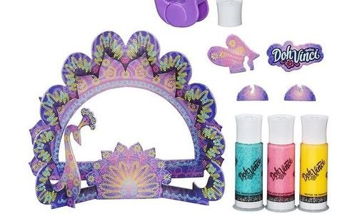 Комплект с блясък Doh Vinci Hasbro B4933 украса мо