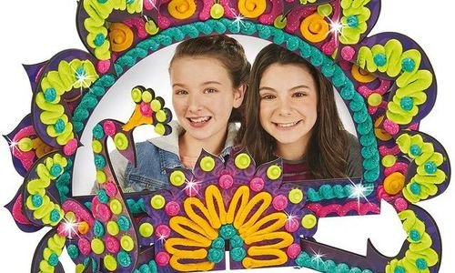Комплект с блясък Doh Vinci Hasbro B4933 украса мо