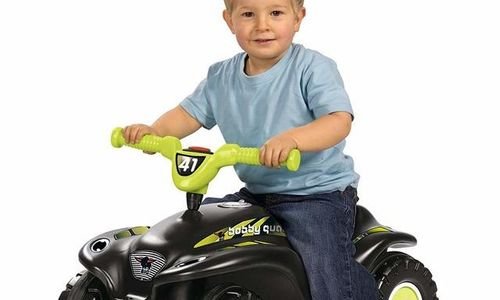 Количка за избутване BIG Bobby Car Quad Racing 564