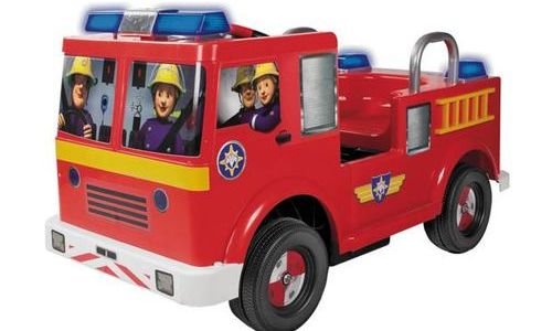 Акумулаторна пожарна кола 12V Fireman Sam Пожарник