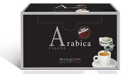 18 кафе дози Cialde Caffe Vergnano 1882 100% Arabi