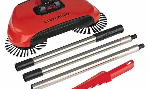 Механична подочистачка Cleanmaxx 02126 метла с кон