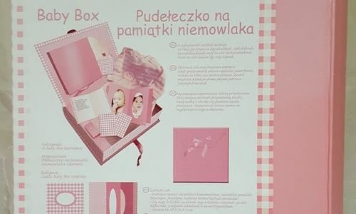 Бебешка кутия за спомени Baby Sammelbox картонена 