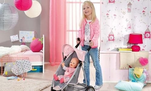 Детска количка за кукли Zapf Baby born