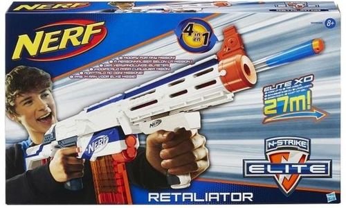  Hasbro Nerf N-Strike Retaliator Бластер 4 в 1 