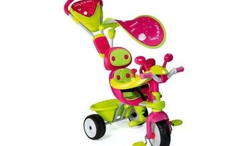 Smoby Drive Confort Триколка със сенник 4в1 Комфо