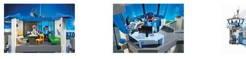 Полицейски участък Playmobil 6872 със затвор с Обз