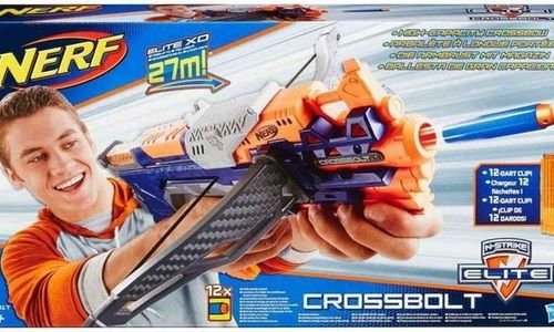Aрбалет  Hasbro NERF N-Strike CROSSBOLT бластер, o