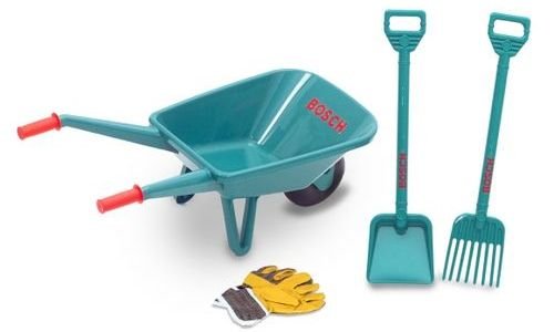 Ръчна количка Bosch Klein 2752 с гребло и лопатa