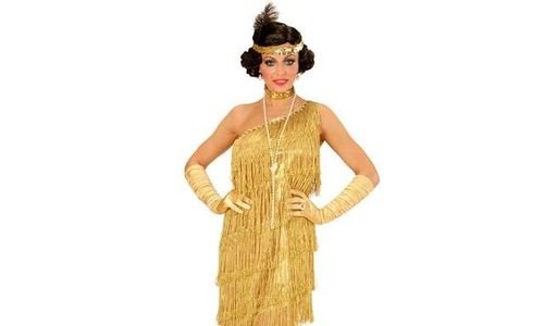 Дамски карнавален костюм Charleston Gold на Widman