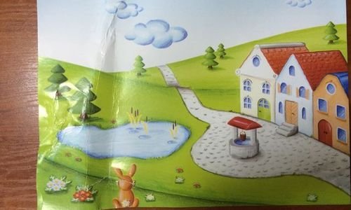Дървена къща за куклен теaтър Roba Playhouse Woody