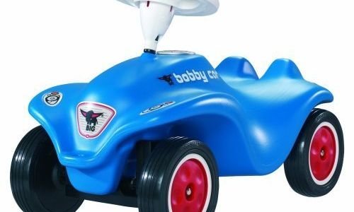 Детска количка BIG Bobby Car Blue избутване яздене