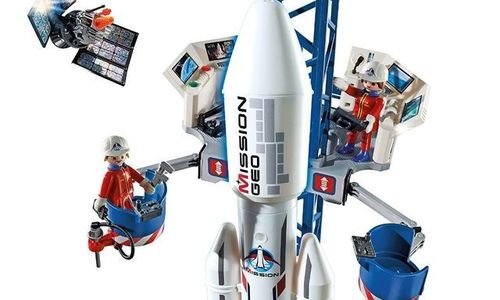 Космическа ракета с база Playmobil 6195 конструкто