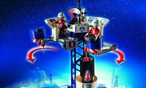 Космическа ракета с база Playmobil 6195 конструкто