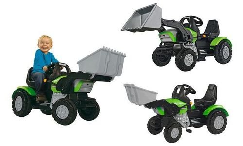 Трактор Big John-XL-Loader количка с педали