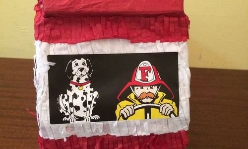 Пинята пожарна кола Amscan Pinata Fire Engine