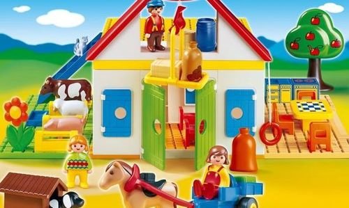 Голяма ферма Playmobil 6750 Моята първа ферма 