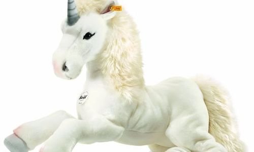 Пухкав плюшен еднорог Steiff Starly Dangling Unico