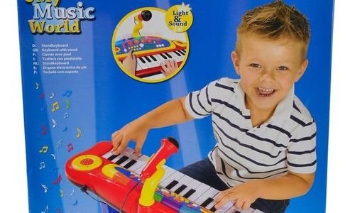 Синтезатор Simba My Music World пиано с микрофон
