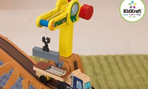 Детско дървено влакче KidKraft 17805 влакова 