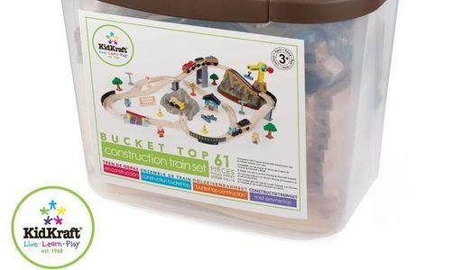 Детско дървено влакче KidKraft 17805 влакова 