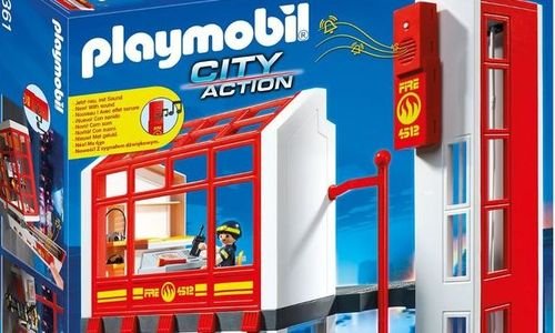 Пожарна с аларма Playmobil 5361 пожарна станция