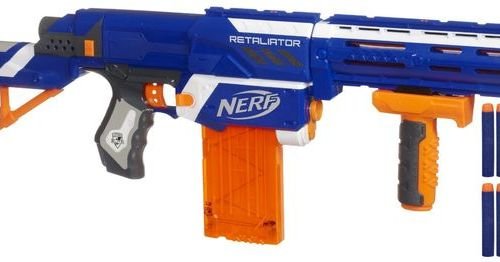 Hasbro Nerf N-Strike Blaster 4 в 1 Retaliator Блас