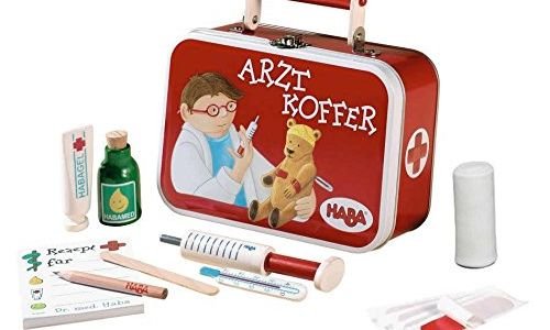 Метално куфарче с медицински принадлежности Haba 1