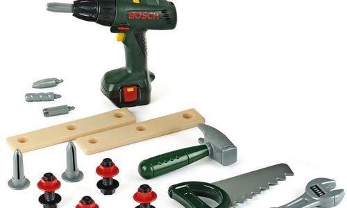 Акумулаторна бормашина с инструменти Bosch mini 