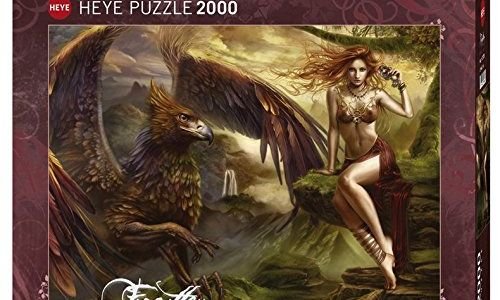 Пъзел Heye 2000 части Кралицата на орлите Крис 