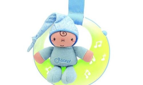 Музикална светеща играчка луна Chicco 2426 светеща