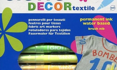 Маркери за рисуване на текстил Giotto Decor Textil
