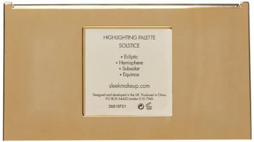 Палитра с 4 цвята Sleek Makeup Solstice Highlighti