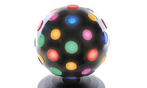 Диско топка Disco Ball Lamp въртяща цветна лампа