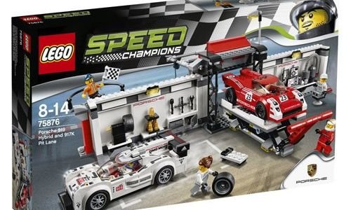 Питстоп за Porsche 919 Hybrid и 917 K LEGO Speed 