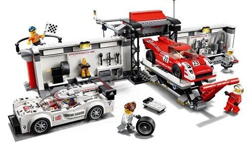 Питстоп за Porsche 919 Hybrid и 917 K LEGO Speed 