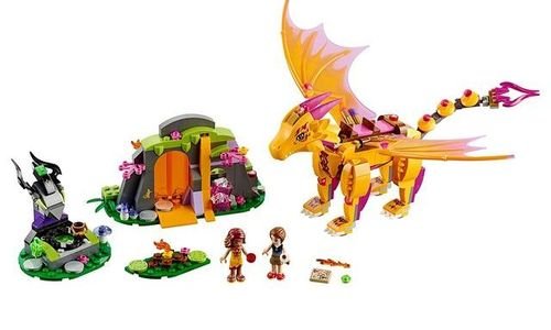 Пещерата с лава на огнения дракон LEGO Elves 41175
