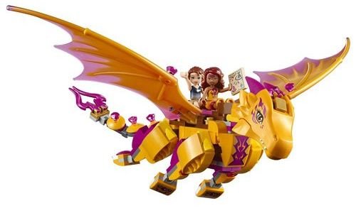 Пещерата с лава на огнения дракон LEGO Elves 41175