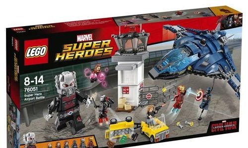 Битка на Супер герои на летището Lego 76051 Super 