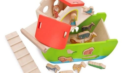 Дървен Ноев ковчег Eichhorn 100002084 дървен 