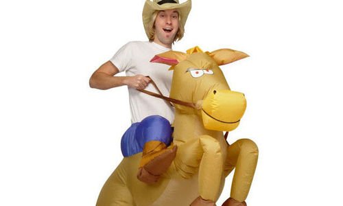 Костюм на каубой с кон Inflatable Costumes Adult C