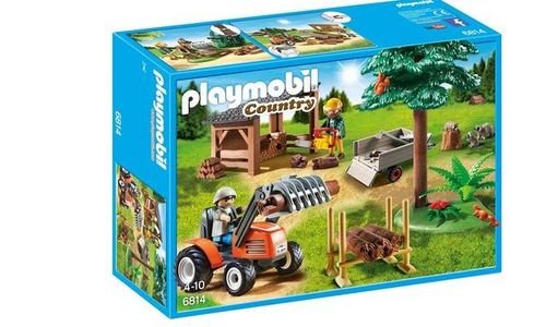 Трактор с товарач и ремарке Playmobil 6814 Lumberj
